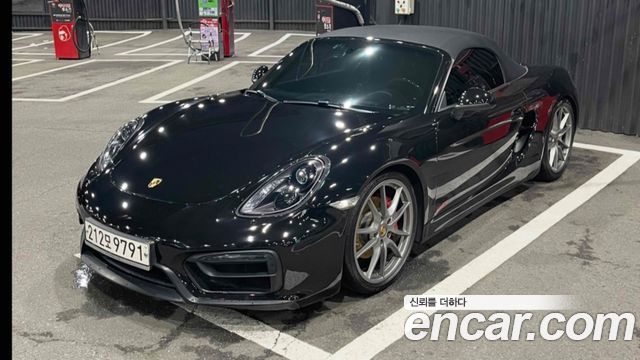 Porsche Boxster из Кореи Encar